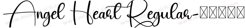 Angel Heart Regular字体转换